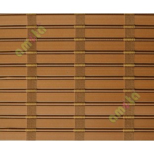Brown with stripes PVC blind